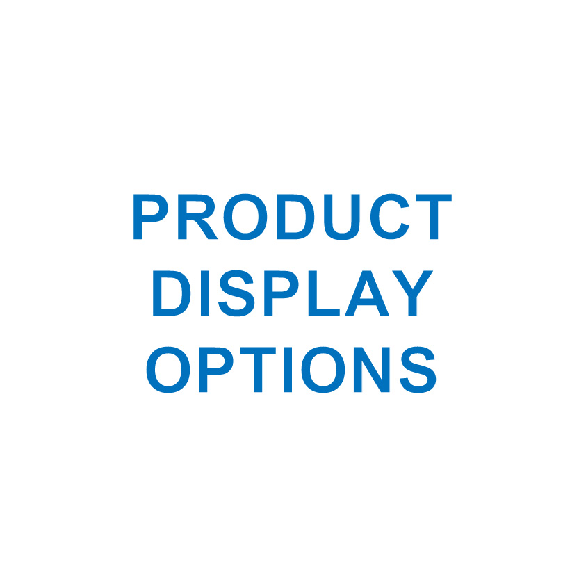 PRODUCT DISPLAYS