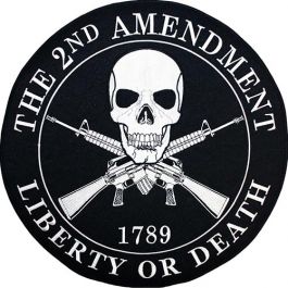 Tactical 2ND Amendment Shall Not Be Infringed 1789 Patch Decal and pin