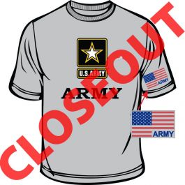 TEE-US ARMY RW&B Wholesale and military products