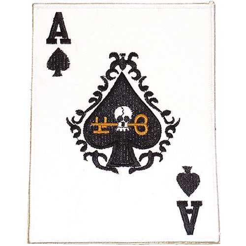 PATCH-CARD,ACE Of SPADES Wholesale and military products