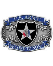 BUCKLE-ARMY,002ND DIV.