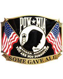 BUCKLE-POW*MIA,GAVE ALL