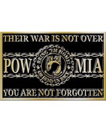 BUCKLE-POW*MIA,THEIR WAR