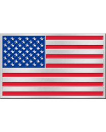 BUCKLE-USA FLAG RW&B