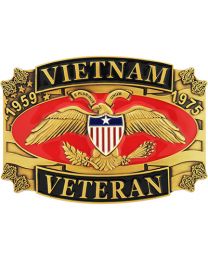 BUCKLE-VIETNAM VETERAN