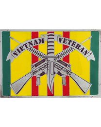 BUCKLE-VIETNAM VET.RIFLES