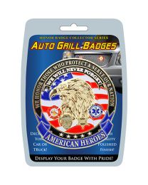 CAR GRILL BADGE-AMERICAN
