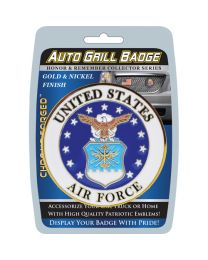 CAR GRILL BADGE-US AIR FORCE