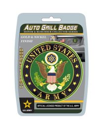 CAR GRILL BADGE-US ARMY