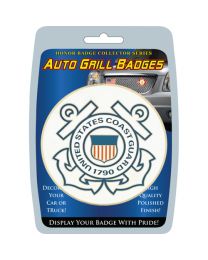 CAR GRILL BADGE-US COAST GUARD