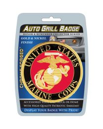 CAR GRILL BADGE-US MARINES