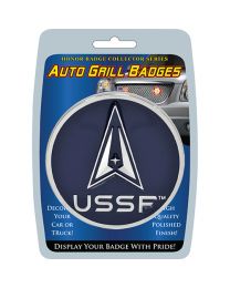 CAR GRILL BADGE-USSF SPACE
