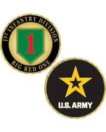 CHALLENGE COIN-ARMY,001ST