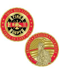 CHALLENGE COIN-FIRE DEPT.