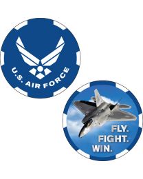 CHALLENGE COIN-USAF FLY FIGHT