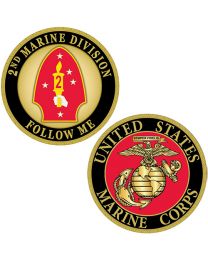 CHALLENGE COIN-USMC,2ND