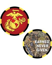 CHALLENGE COIN-USMC LOGO