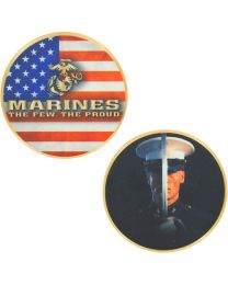 CHALLENGE COIN-USMC THE FEW