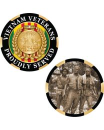 CHALLENGE COIN-VIETNAM VETERAN