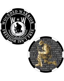 CHALLENGE COIN-WOUNDED WARRIOR