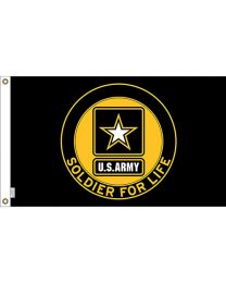 FLAG-ARMY SOLDIER FOR LIFE