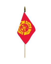 FLAG-FIRE DEPARTMENT LOGO
