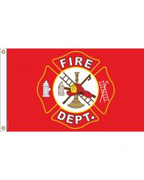 FLAG-FIRE DEPARTMENT LOGO