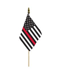 FLAG-FIRE,RED LINE,HONOR