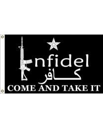 FLAG-INFIDEL AR-15