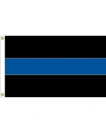 FLAG-POLICE,BLUE LINE