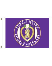 FLAG-PURPLE HEART