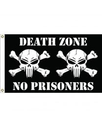 FLAG-SKULL & BONES DEATH ZONE