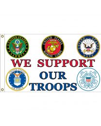 FLAG-SUPPORT OUR TROOPS