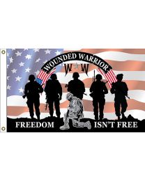 FLAG-WOUNDED WARRIOR