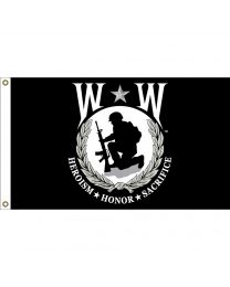 FLAG-WOUNDED WARRIOR