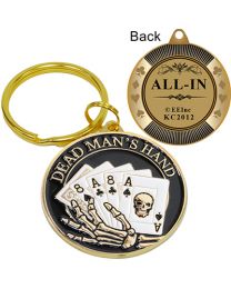 KEY RING-DEAD MAN'S HAND