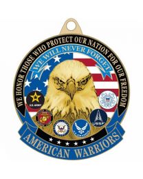 KEY RING-AMERICAN WARRIORS