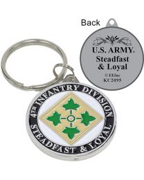 KEY RING-ARMY,004TH DIV.