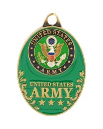 KEY RING-ARMY LOGO (OVAL)