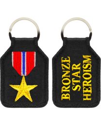 KEY RING-BRONZE STAR