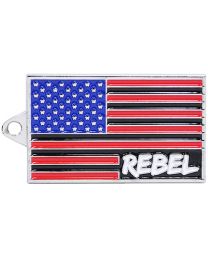 KEY RING-USA REBEL