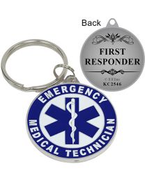 KEY RING-EMT,LOGO,RND