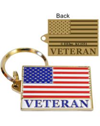 KEY RING-USA VETERAN