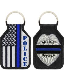 KEY RING-POLICE,BLUE LINE