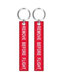 KEY RING-REMOVE BEFORE FLIGHT