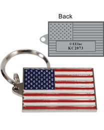 KEY RING-USA FLAG