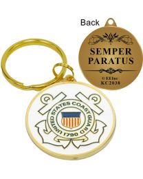 KEY RING-USCG LOGO