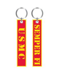 KEY RING-USMC SEMPER FI