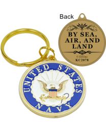 KEY RING-USN LOGO