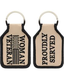 KEY RING-WOMAN VETERAN